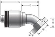 Hydraulic Coupling / Adapter Gates G24376-2424