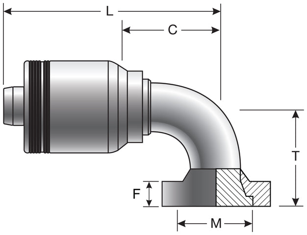 Hydraulic Coupling / Adapter Gates G24380-2424