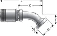Hydraulic Coupling / Adapter Gates G24402-2432