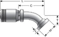 Hydraulic Coupling / Adapter Gates G24407-2432