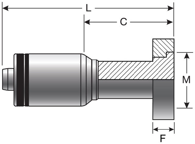 Hydraulic Coupling / Adapter Gates G24857-4063