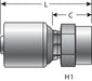 Hydraulic Coupling / Adapter Gates G25110-0402T