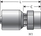 Hydraulic Coupling / Adapter Gates G25110-0604T