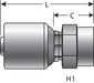 Hydraulic Coupling / Adapter Gates G25110-0806T