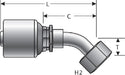 Hydraulic Coupling / Adapter Gates G25174-0608T