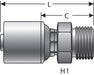 Hydraulic Coupling / Adapter Gates G25715-0408