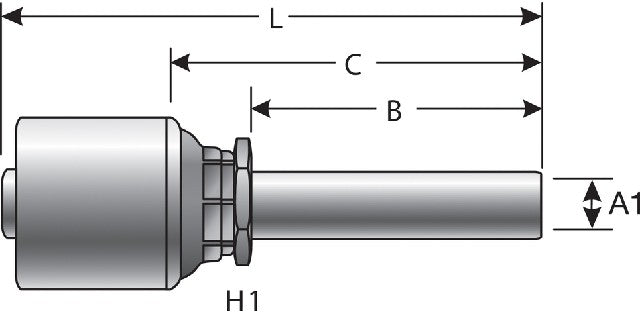 Hydraulic Coupling / Adapter Gates G25750-0610