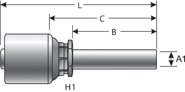 Hydraulic Coupling / Adapter Gates G25750-1018