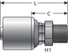 Hydraulic Coupling / Adapter Gates G25795-0404