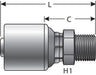 Hydraulic Coupling / Adapter Gates G25795-0606