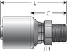 Hydraulic Coupling / Adapter Gates G25795-0808