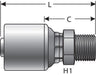Hydraulic Coupling / Adapter Gates G25795-1212