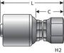 Hydraulic Coupling / Adapter Gates G25830-0402