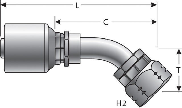 Hydraulic Coupling / Adapter Gates G25911-0606