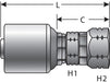 Hydraulic Coupling / Adapter Gates G25932-0404