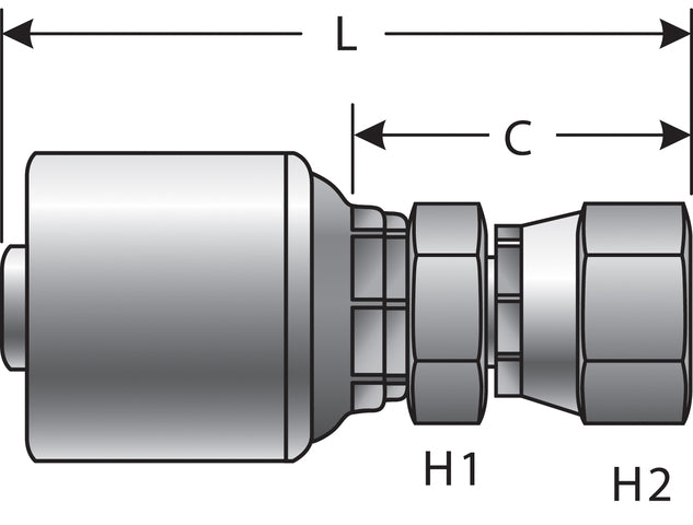 Hydraulic Coupling / Adapter Gates G25932-1212