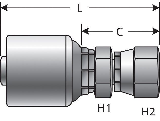 Hydraulic Coupling / Adapter Gates G25932-2020