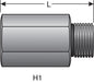 Hydraulic Coupling / Adapter Gates G25974-0404X