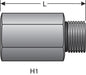 Hydraulic Coupling / Adapter Gates G25974-0608
