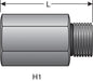 Hydraulic Coupling / Adapter Gates G25974-0608X