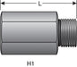 Hydraulic Coupling / Adapter Gates G25974-0806X