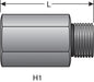 Hydraulic Coupling / Adapter Gates G25974-0808X