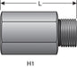 Hydraulic Coupling / Adapter Gates G25974-0810X