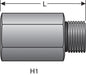 Hydraulic Coupling / Adapter Gates G25974-1010