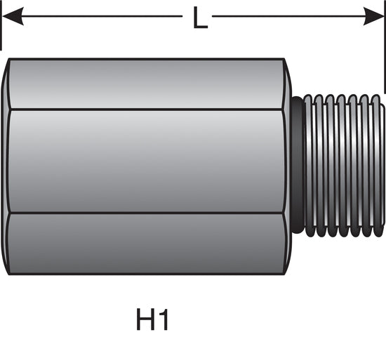 Hydraulic Coupling / Adapter Gates G25974-1010X
