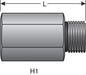 Hydraulic Coupling / Adapter Gates G25974-1012