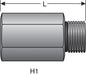 Hydraulic Coupling / Adapter Gates G25974-1216X