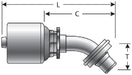 Hydraulic Coupling / Adapter Gates G25981-1212L