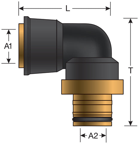Hydraulic Coupling / Adapter Gates G31090-0606C