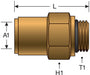 Hydraulic Coupling / Adapter Gates G31600-0612