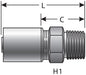 Hydraulic Coupling / Adapter Gates G43100-2020