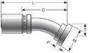 Hydraulic Coupling / Adapter Gates G43302-4048