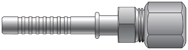 A/C Refrigerant Hose Fitting Gates G46510-0808