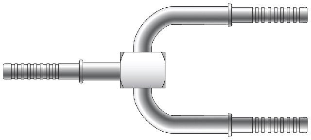 A/C Refrigerant Hose Fitting Gates G46542-0808