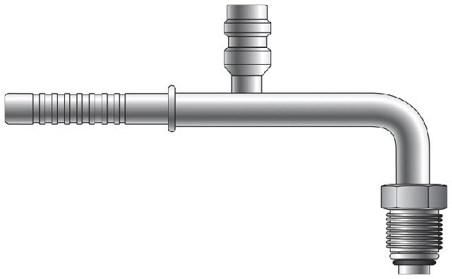 A/C Refrigerant Hose Fitting Gates G46582-0808H