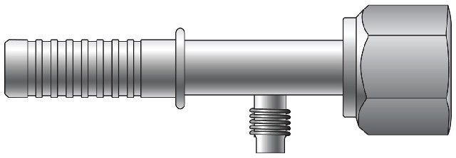 A/C Refrigerant Hose Fitting Gates G46588-0808P