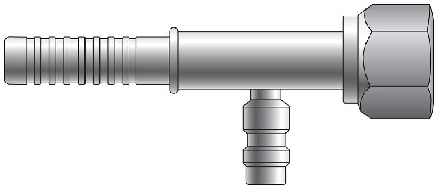 A/C Refrigerant Hose Fitting Gates G46588-1212L