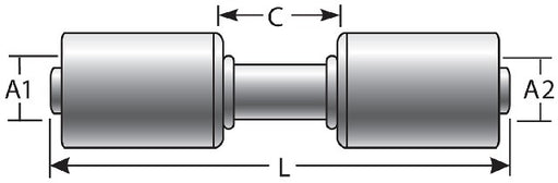 A/C Refrigerant Hose Fitting Gates G47535-1212S