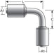 A/C Refrigerant Hose Fitting Gates G47537-0606S