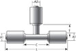 A/C Refrigerant Hose Fitting Gates G47539-0606S