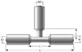 A/C Refrigerant Hose Fitting Gates G47539-0808