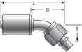 A/C Refrigerant Hose Fitting Gates G47591-1008S