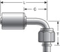 A/C Refrigerant Hose Fitting Gates G47592-0808S