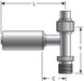 A/C Refrigerant Hose Fitting Gates G47614-0606