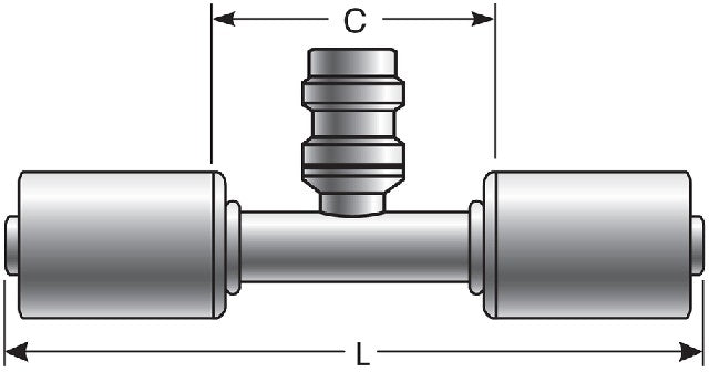 A/C Refrigerant Hose Fitting Gates G47956-1010S