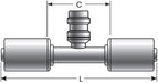 A/C Refrigerant Hose Fitting Gates G47956-1212S